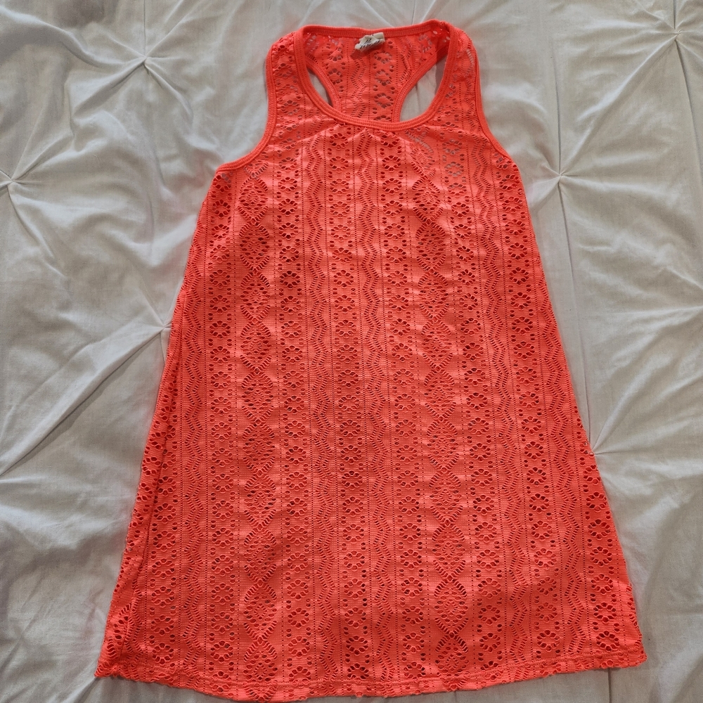 Girls swim cover sz L